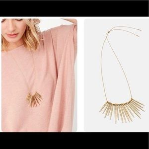 Stella & Dot Kari Fringe Necklace